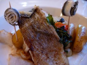 Somehow when the menu said 'anchovy lollipops' I was expecting... well, I was amused