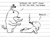 I think the tiny sheep\'s response may give away my age a little!