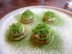 Cod roe nibbles