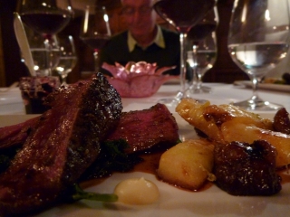 With the Mortimer Forest on the doorstep, great venison is no surprise
