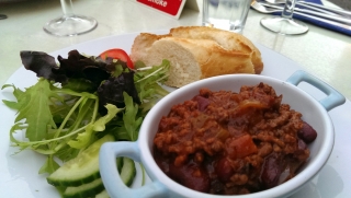 A tiny bowl of chilli to start? Why not