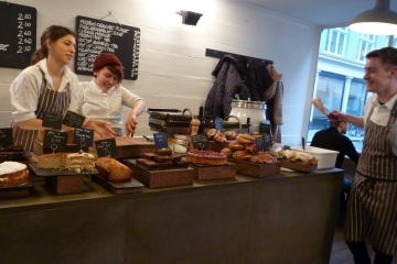 The gorgeous display of wild food at Fernandez & Wells