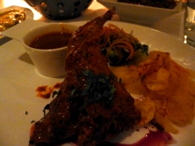 Tandoori grouse and curry gravy - one of my favourite dishes of the year