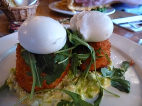 Thar she blows! Two whale-sized fishcakes of fish