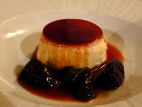 It is what it is, a very good creme caramel
