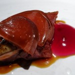 Duck with... salty plums!