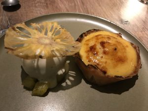 Pineapple and pepper pud
