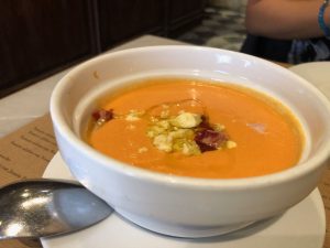 Salmorejo, the local cold soup