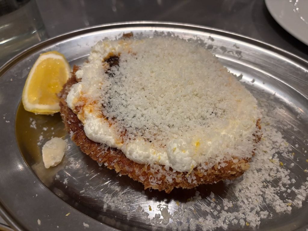 Chicken parmigiani