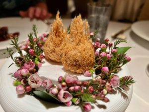 Venison dim sum