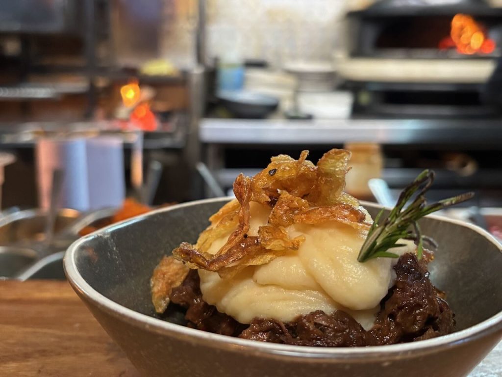 Bonfire potatoes