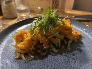 Crispy squid