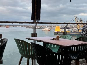 Rockfish terrace, cloudy eve!