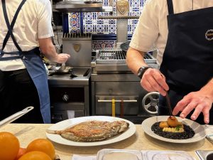 Arroz negro coming up!