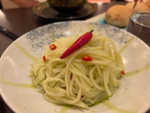 Shredded potato