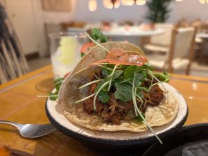 Pork tacos