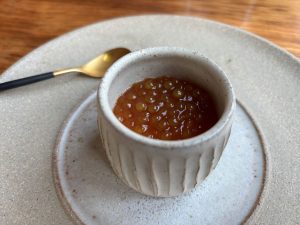 Coral custard