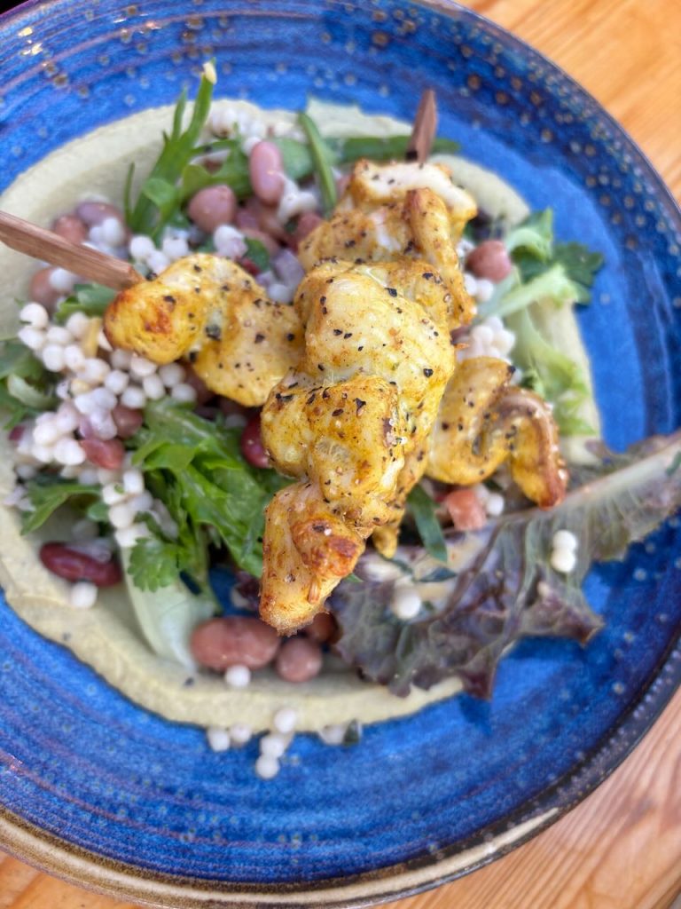 Huss skewers
