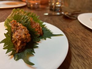 Crab kibbeh